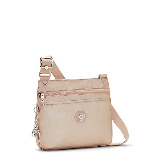 Kipling Emmylou Metallic Crossbodytassen Goud | België 2106BE